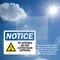 Signmission Rf Antenna Do Not Loiter Near Antenna, 24 in W x Rectangle, Plastic OS-2PACK-NS-P-1824-L-18104 - alternate 5
